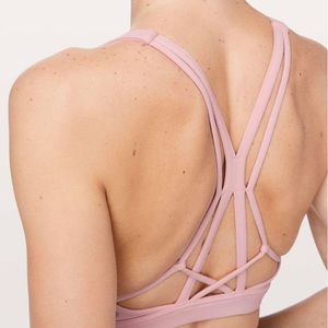 Lululemon Flow Freely Bra Faint Coral Size 10